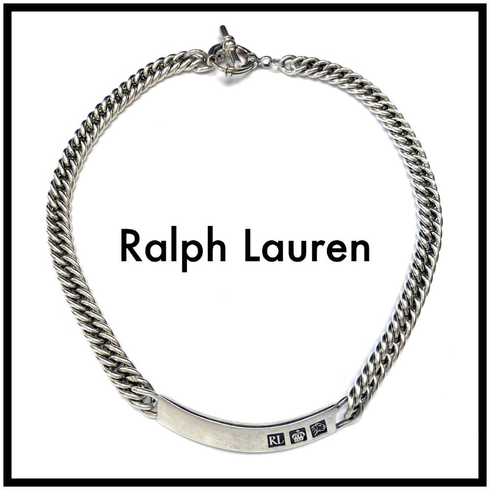 Ralph Lauren Vintage Sterling Choker Necklace